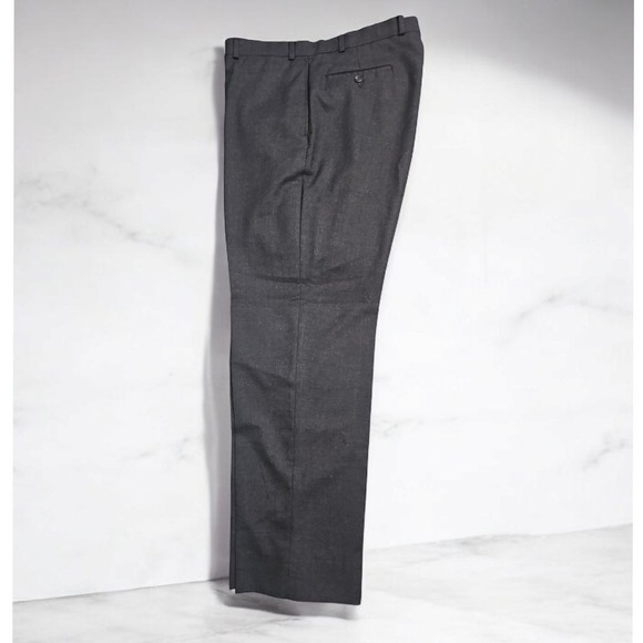 Lauren Ralph Lauren‎ Total Comfort Dress Pants Classic Fit Gray Business 36x32 - Picture 7 of 13